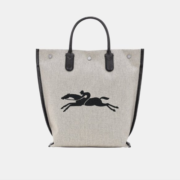 Longchamp Handbags - New LongChamp Essential M Tote bag Ecru Canvas